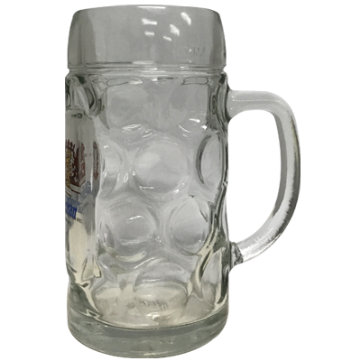 Weihenstephaner Dimple Stein Beer Glass (500ml)
