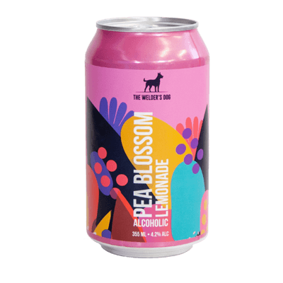 Welder's Dog Pea Blossom Lemonade