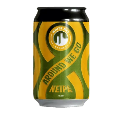 White Bay Around We Go NEIPA 355ml Can