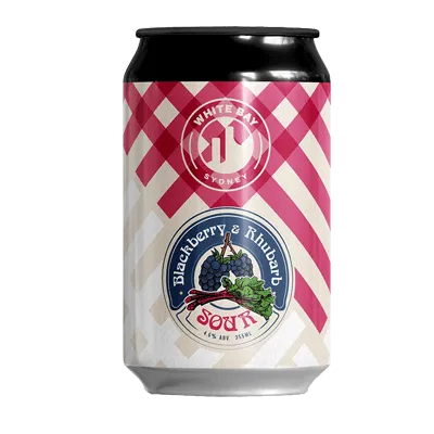 White Bay Blackberry & Rhubarb Sour 355ml Can