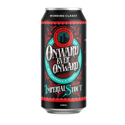 White Bay Onward Ever Onward Granola & Coffee Imperial Stout 440ml Can