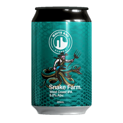 White Bay Snake Farm West Coast IPA 355ml Can