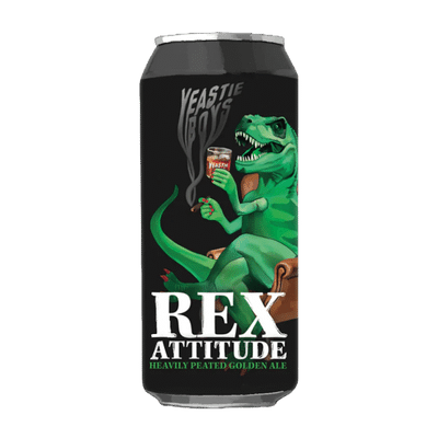 Yeastie Boys Rex Attitude Heavily Peated Golden Ale 440ml Can