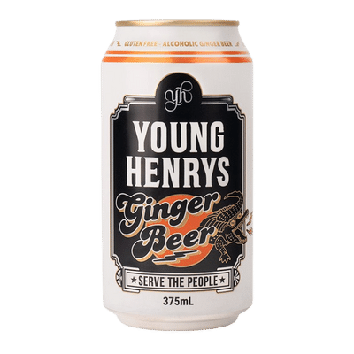 Young Henrys Ginger Beer 375ml Can