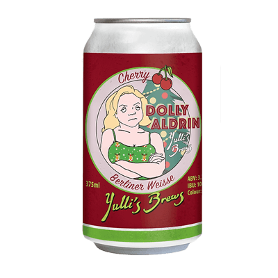 Yulli's Dolly Aldrin Cherry Berliner Weisse 375ml Can