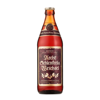 Aecht Schlenkerla Weichsel Rotbier 500ml Bottle Craft Beer Brauerei Schlenkerla Heller