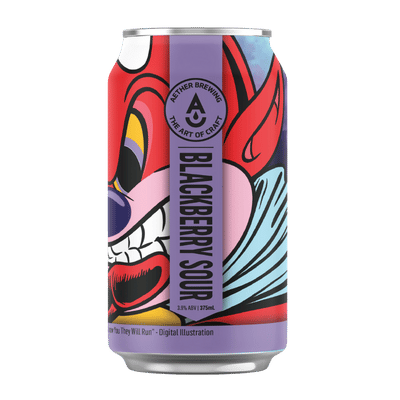 Aether Blackberry Sour 375ml Can Craft Beer Aether Brewing Company