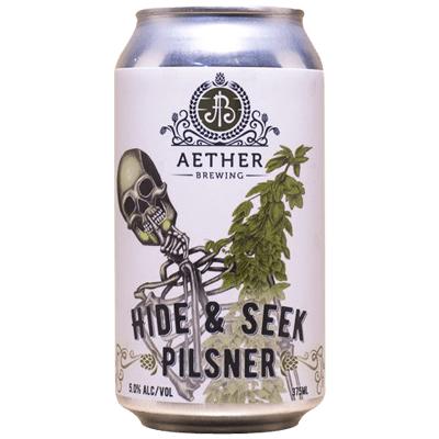 Aether Hide & Seek Pilsner Aether Brewing Company