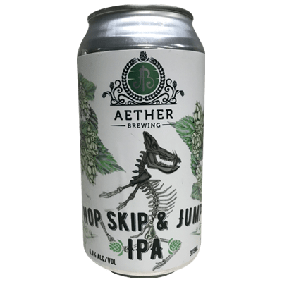 Aether Hop Skip & Jump IPA Craft Beer Aether Brewing Company