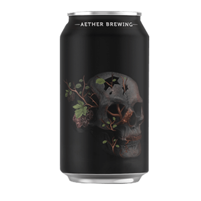 Aether Oak & Organisms Intertwined Pinot Grigio Sour Ale 375ml Can Craft Beer Aether Brewing Company
