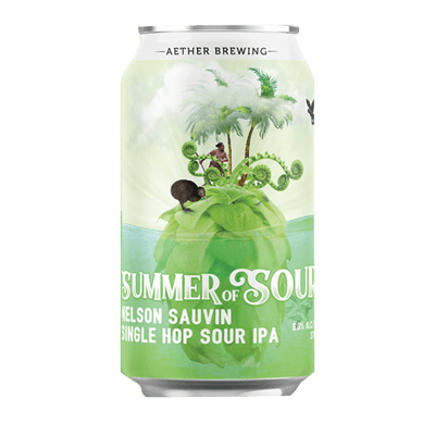 Aether Summer of Sour Nelson Sauvin Single Hop Sour IPA Craft Beer Aether Brewing Company