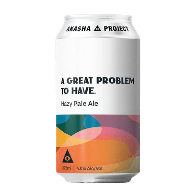 Akasha A Great Problem To Have Hazy Pale Ale 375ml Can Craft Beer Akasha Brewing Company