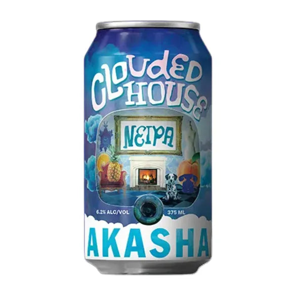 Akasha Clouded House NEIPA 375ml Can Craft Beer Akasha