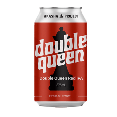 Akasha Double Queen Red IPA Single Craft Beer Akasha Brewing Company