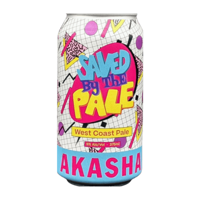 Akasha Saved By The Pale West Coast Pale Ale 375ml Can Craft Beer Akasha