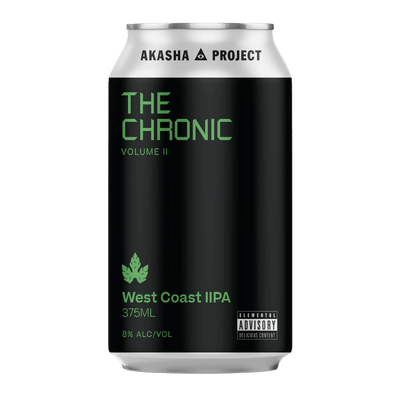 Akasha The Chronic Volume II West Coast IIPA 375ml Can Craft Beer Akasha Brewing Company