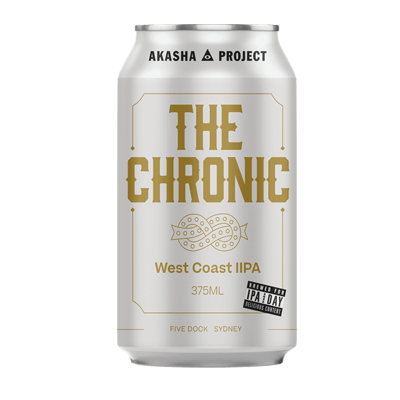 Akasha The Chronic West Coast IIPA 375ml Can Craft Beer Akasha Brewing Company