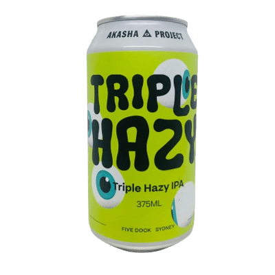 Akasha Triple Hazy IPA Craft Beer Akasha Brewing Company