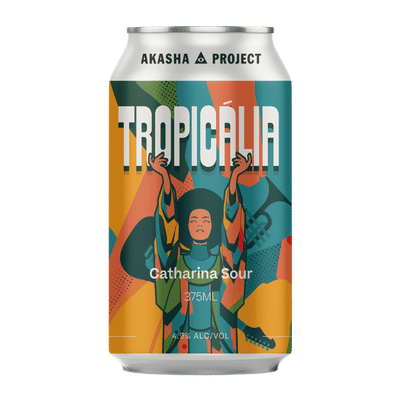 Akasha Tropicalia Catharina Sour 375ml Can Craft Beer Akasha Brewing Company