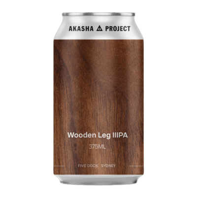 Akasha Wooden Leg IIIPA Craft Beer Akasha Brewing Company