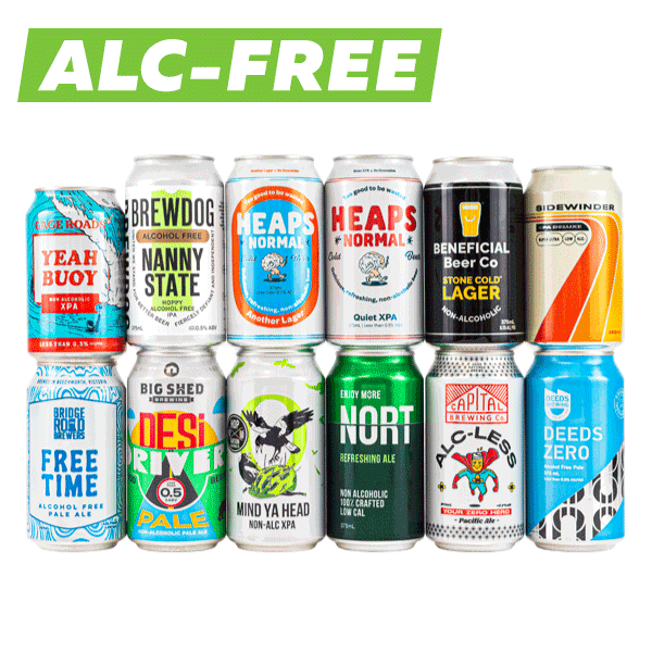Alcohol Free Mixed 12 Pack Mix Packs Beer Cartel