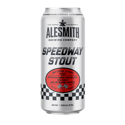 Alesmith Speedway Stout With Mexican Dark Chocolate, Sea Salt & Mexican Coffee Imperial Stout 473ml Can Craft Beer AleSmith Brewing Company