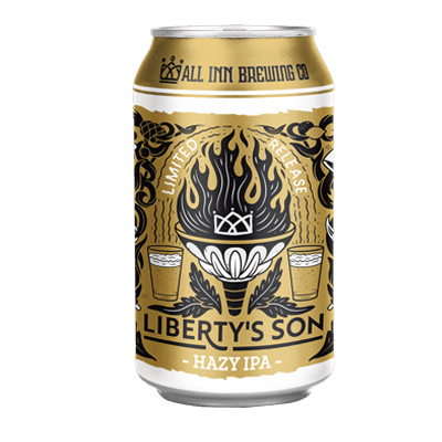 All Inn Liberty's Son Hazy IPA Craft Beer All Inn Brewing Co