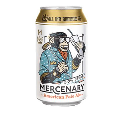 All Inn Mercenary APA Craft Beer All Inn Brewing Co