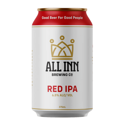 All Inn Red IPA 375ml Can Craft Beer All Inn Brewing Co