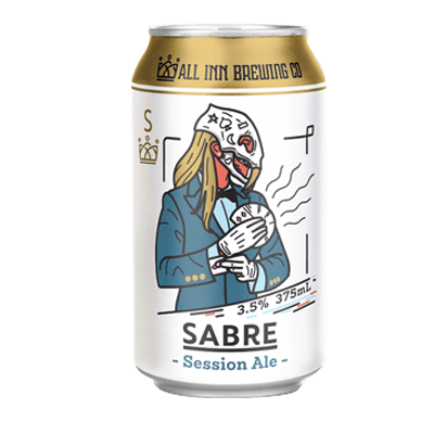 All Inn Sabre Session Ale Craft Beer All Inn Brewing Co
