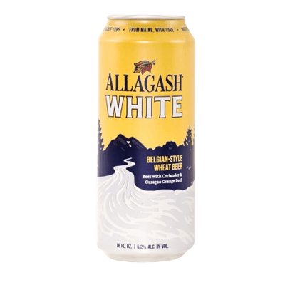 Allagash White Beglian-Style Wheat Beer 473ml Can Craft Beer Allagash Brewing Company