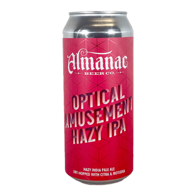 Almanac Optical Amusement Hazy IPA 473ml Can Craft Beer Almanac Beer Company