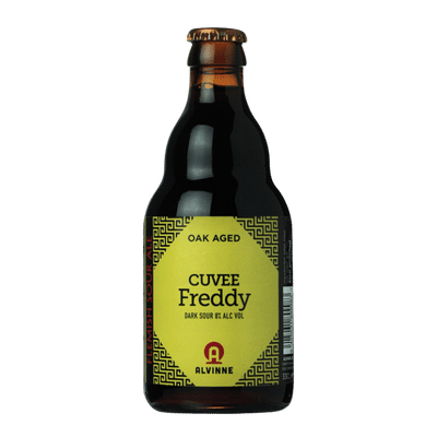 Alvinne Cuvee Freddy Dark Sour Ale Single Craft Beer Brouwerij Alvinne