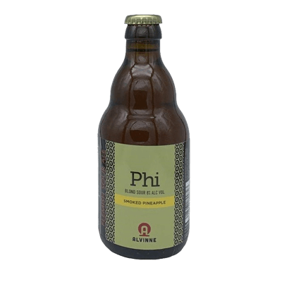 Alvinne Phi Smoked Pineapple Sour Single Craft Beer Brouwerij Alvinne