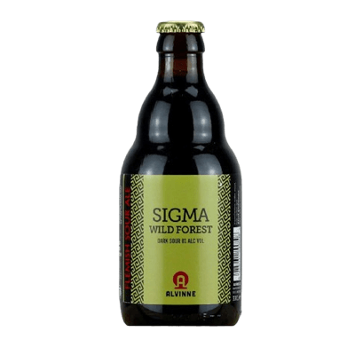 Alvinne Sigma Wild Forest Dark Sour Ale 330ml Bottle Craft Beer Brouwerij Alvinne