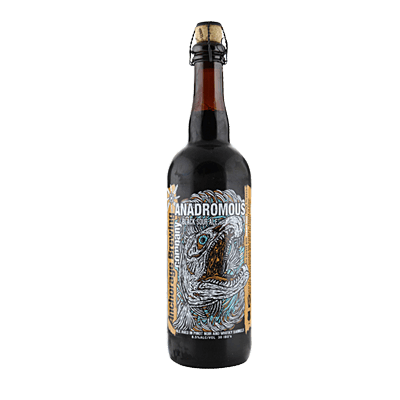 Anchorage Anadromous Belgian Black Bier Single Craft Beer Anchorage Brewing Company