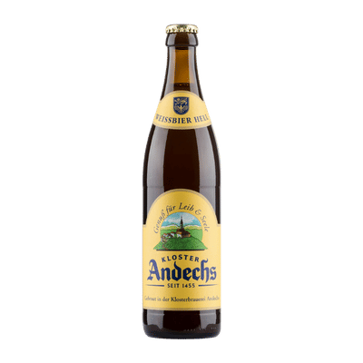 Andechs Weissbier Hell 500ml Bottle Craft Beer Klosterbrauerei Andechs