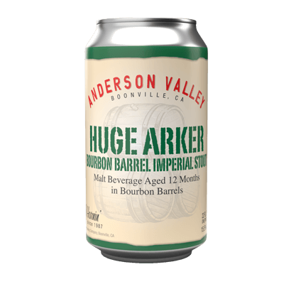 Anderson Valley Huge Arker Bourbon Barrel Imperial Stout Craft Beer Anderson Valley Brewing Company