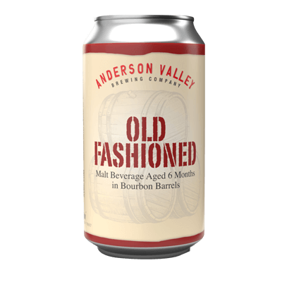 Anderson Valley Old Fashioned Barrel Aged Strong Ale Single Craft Beer Anderson Valley Brewing Company