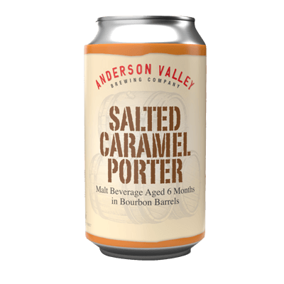 Anderson Valley Salted Caramel Bourbon Barrel Aged Porter 355ml Can Single Craft Beer Anderson Valley Brewing Company