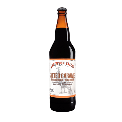 Anderson Valley Salted Caramel Bourbon Barrel Aged Porter Single Craft Beer Anderson Valley Brewing Company