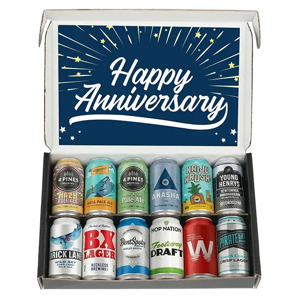 Anniversary Beer Box Dozen Brews Core Beer Cartel