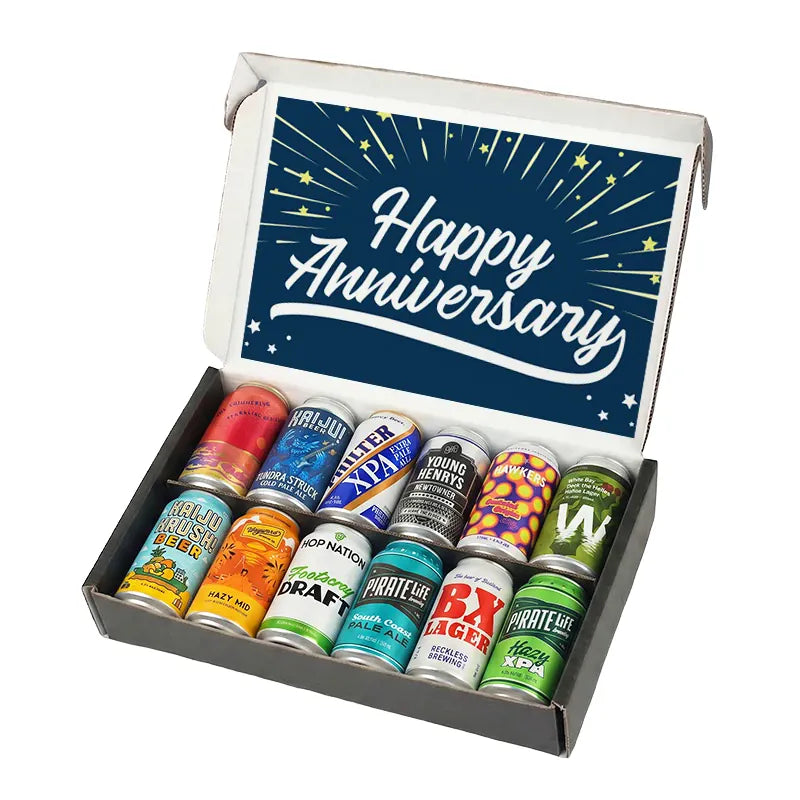 Anniversary Beer Box Dozen Brews Core Beer Cartel
