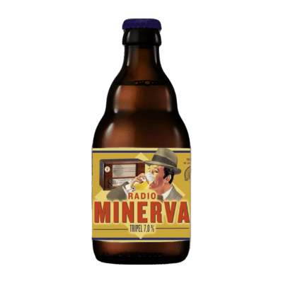 Antwerpse Brouw Radio Minerva Tripel 330ml Bottle Craft Beer Antwerpse Brouw Compagnie