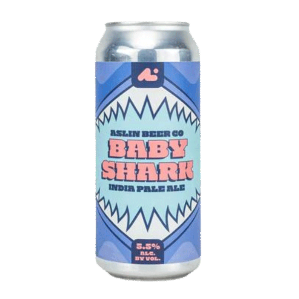 Aslin Baby Shark IPA 473ml Can Craft Beer Aslin Beer Company