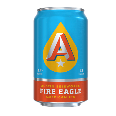 Austin Beerworks Fire Eagle IPA Craft Beer Austin Beerworks