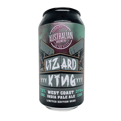Australian Brewery Lizard King IPA Craft Beer Australian Brewery