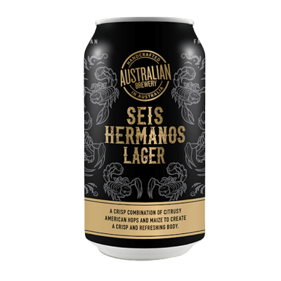 Australian Brewery Seis Hermanos Lager Craft Beer Australian Brewery