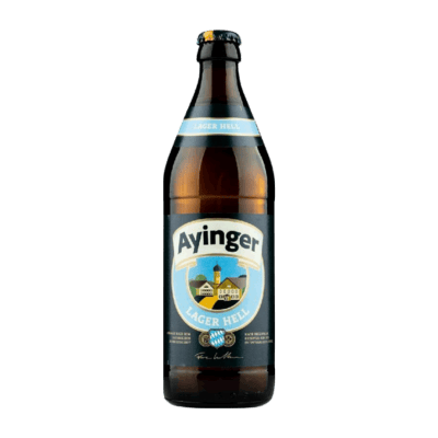 Ayinger Lager Hell 500ml Bottle Craft Beer Ayinger