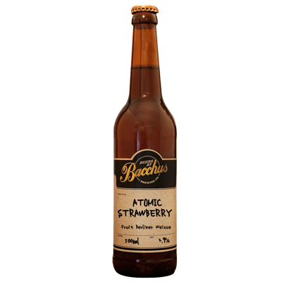 Bacchus Atomic Strawberry Berliner Weisse Bacchus Brewing Co.